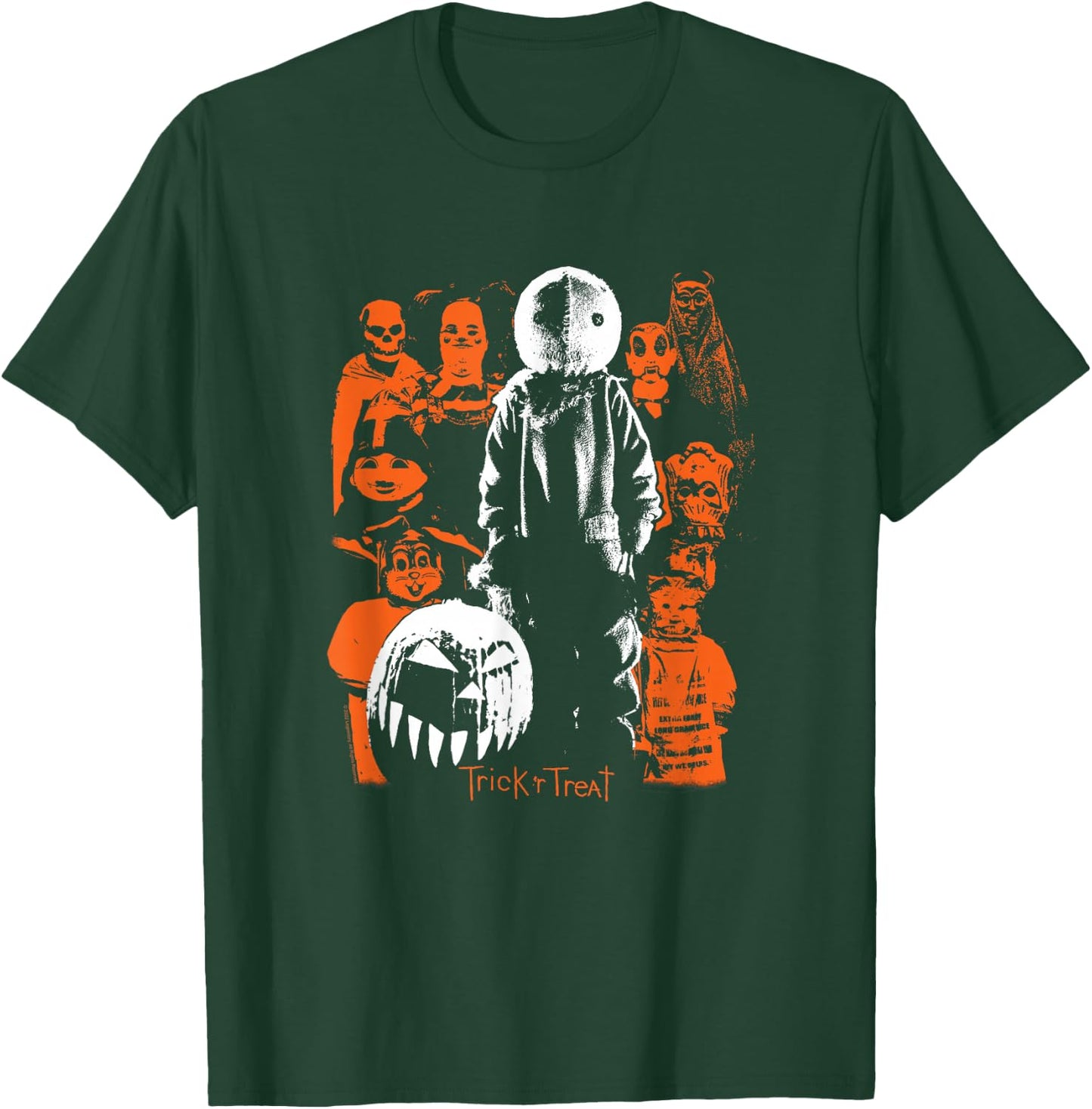 Trick r Treat Sam Collage T-Shirt - T-Shirt | Forest