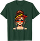 German Girl Deutsches Mädchen Deutschland Flagge T-Shirt - T-Shirt | Forest