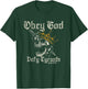 Obey God Defy Tyrants Skull T-Shirt - T-Shirt | Forest