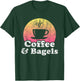 Coffee and Bagels T-Shirt - T-Shirt | Forest
