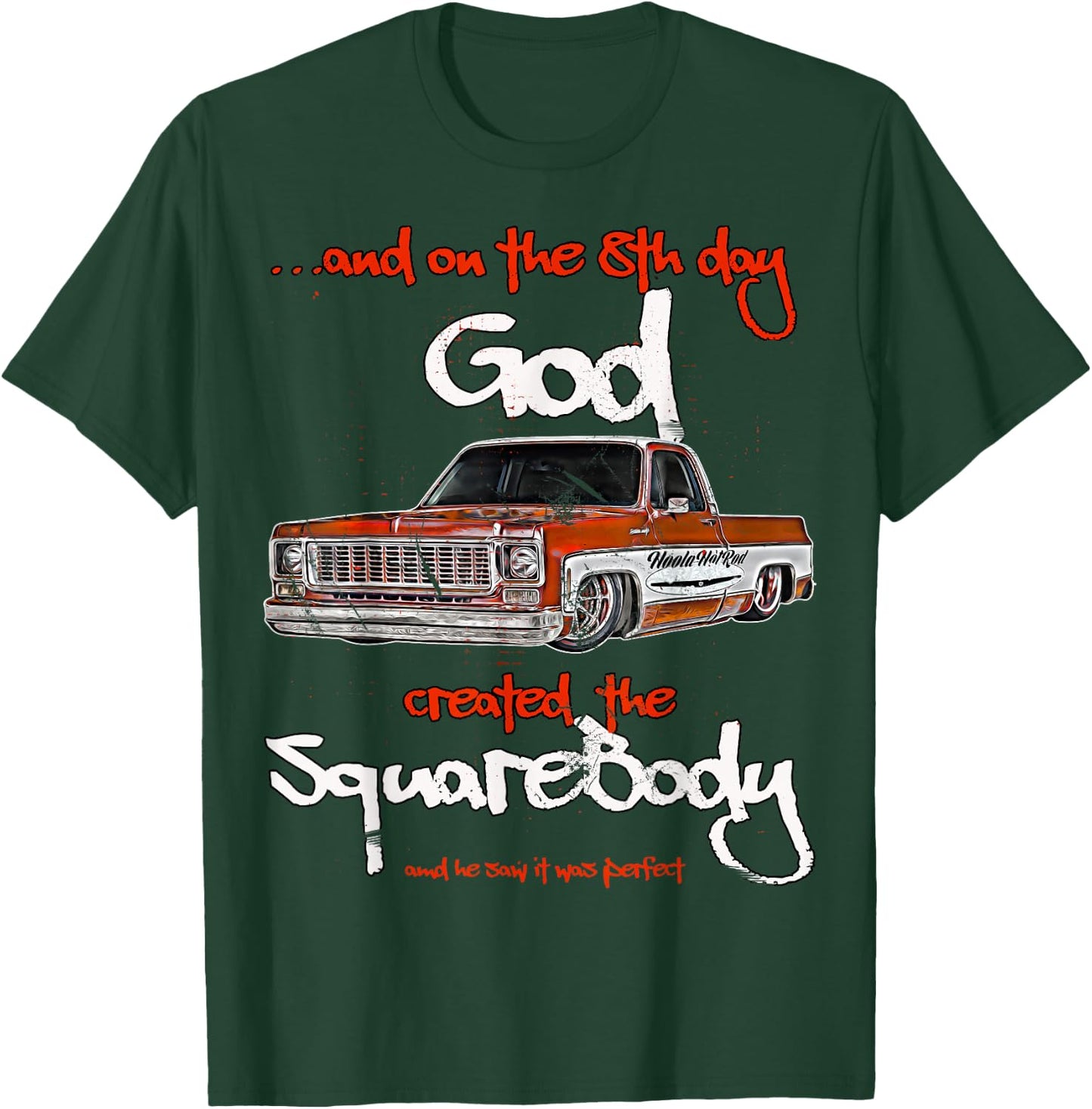 Jimmy,slammed,Squarebody Truck,Suburban,Blazer,Silverado,C10 T-Shirt - T-Shirt | Forest