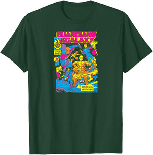 Guardians of The Galaxy - Blacklight T-Shirt - T-Shirt | Forest