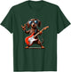 Funny Dachshund Dog Playing Guitar Dachshund Lover Guitarist T-Shirt - T-Shirt | Forest