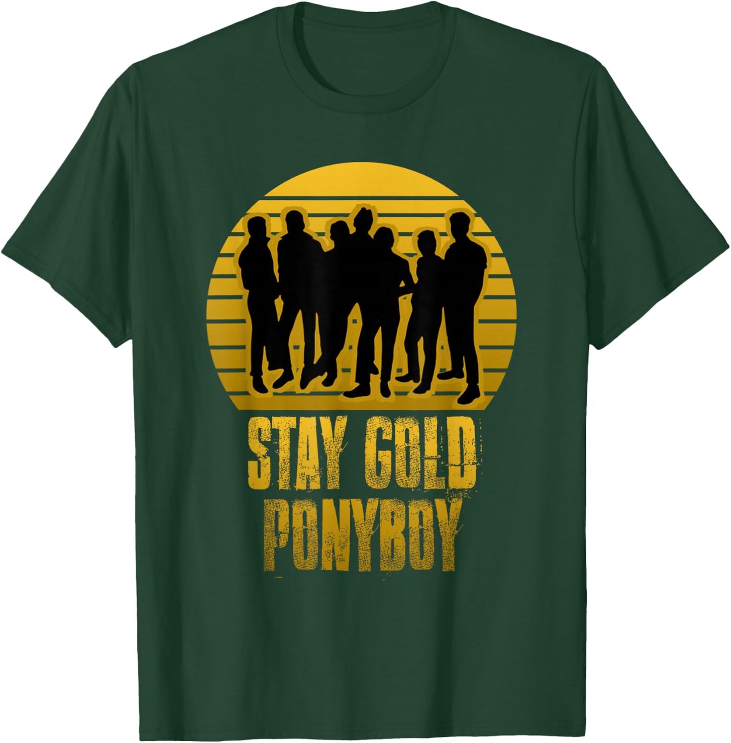 Stay Gold Ponyboy Vintage T-Shirt - T-Shirt | Forest