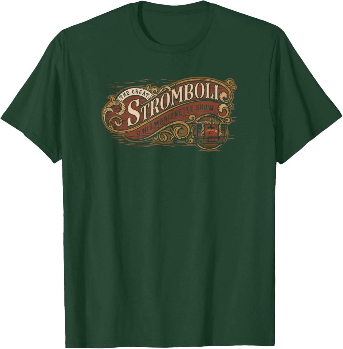 Disney Pinocchio Great Stromboli Show T-Shirt - T-Shirt | Forest