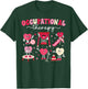 Valentines Day Women's -Adults Occupational Therapy Valentine Black Small Modern Lightweight Unique Graphic Cartoon Round Neck Short Sleeve T-Shirt - T-Shirt | Forest