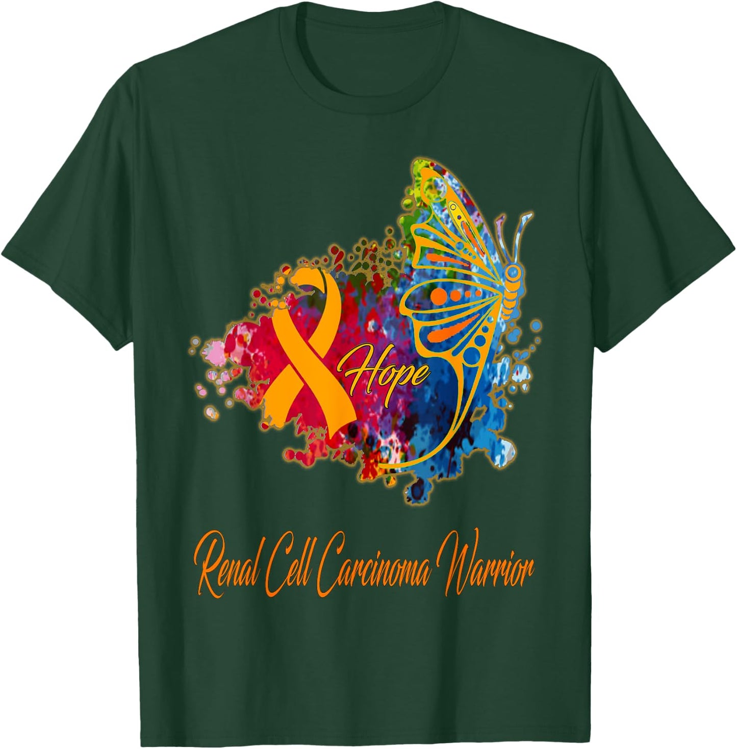 Renal Cell Carcinoma Awareness T-Shirt - T-Shirt | Forest