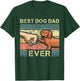 Best Dachshund Dad Ever Funny Wiener Dog Animal Lover Father T-Shirt - T-Shirt | Forest