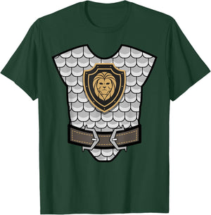 Medieval Knight Costume - Halloween Armor T-Shirt - T-Shirt | Forest