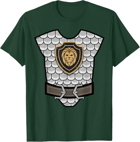 Medieval Knight Costume - Halloween Armor T-Shirt - T-Shirt | Forest