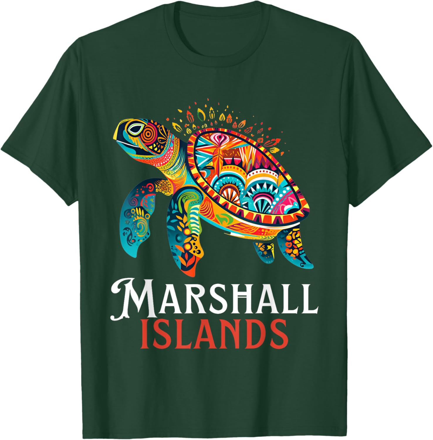 Marshall Islands Souvenir / Marshall Islands T-Shirt - T-Shirt | Forest