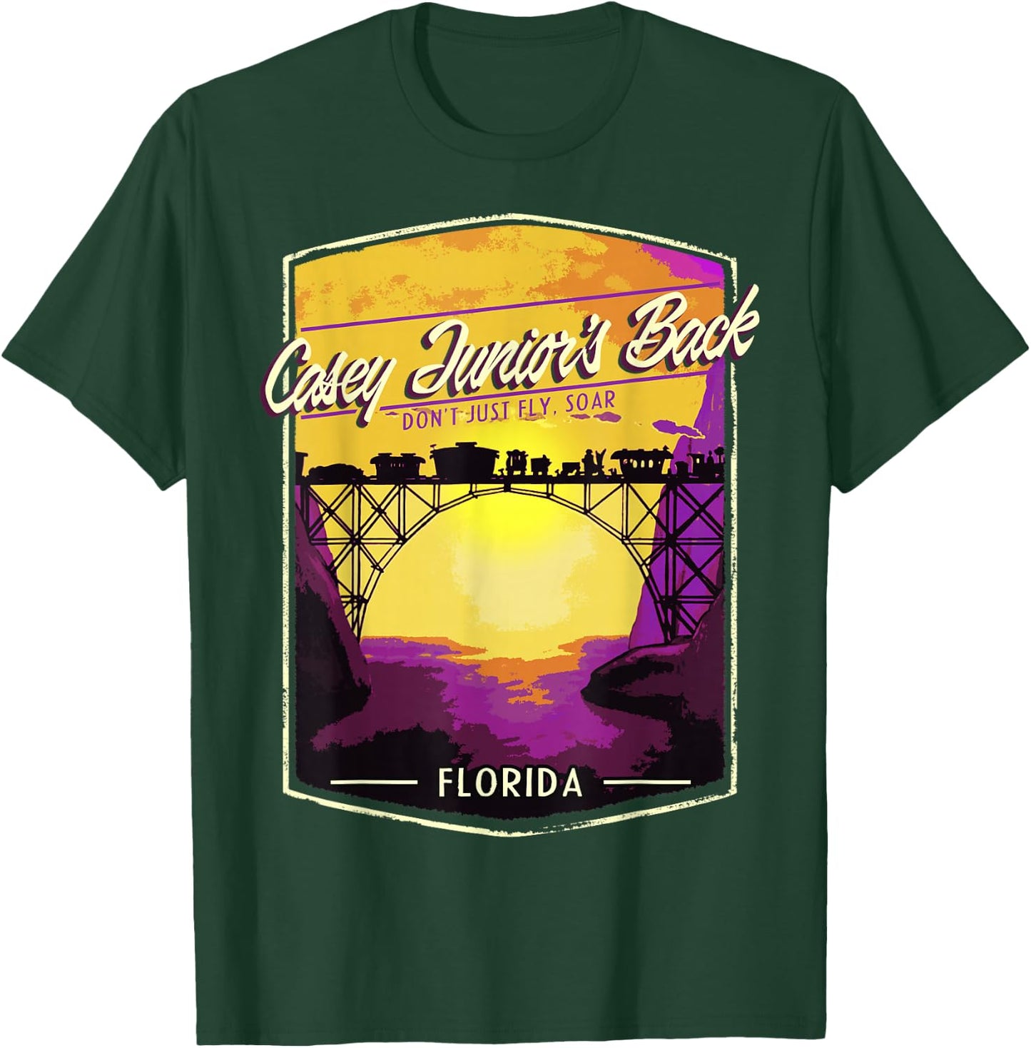 Disney Dumbo Casey Junior's Back Florida T-Shirt - T-Shirt | Forest