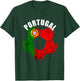 Portugal Soccer Portuguese Flag Portuguese Pride Futebol T-Shirt - T-Shirt | Forest