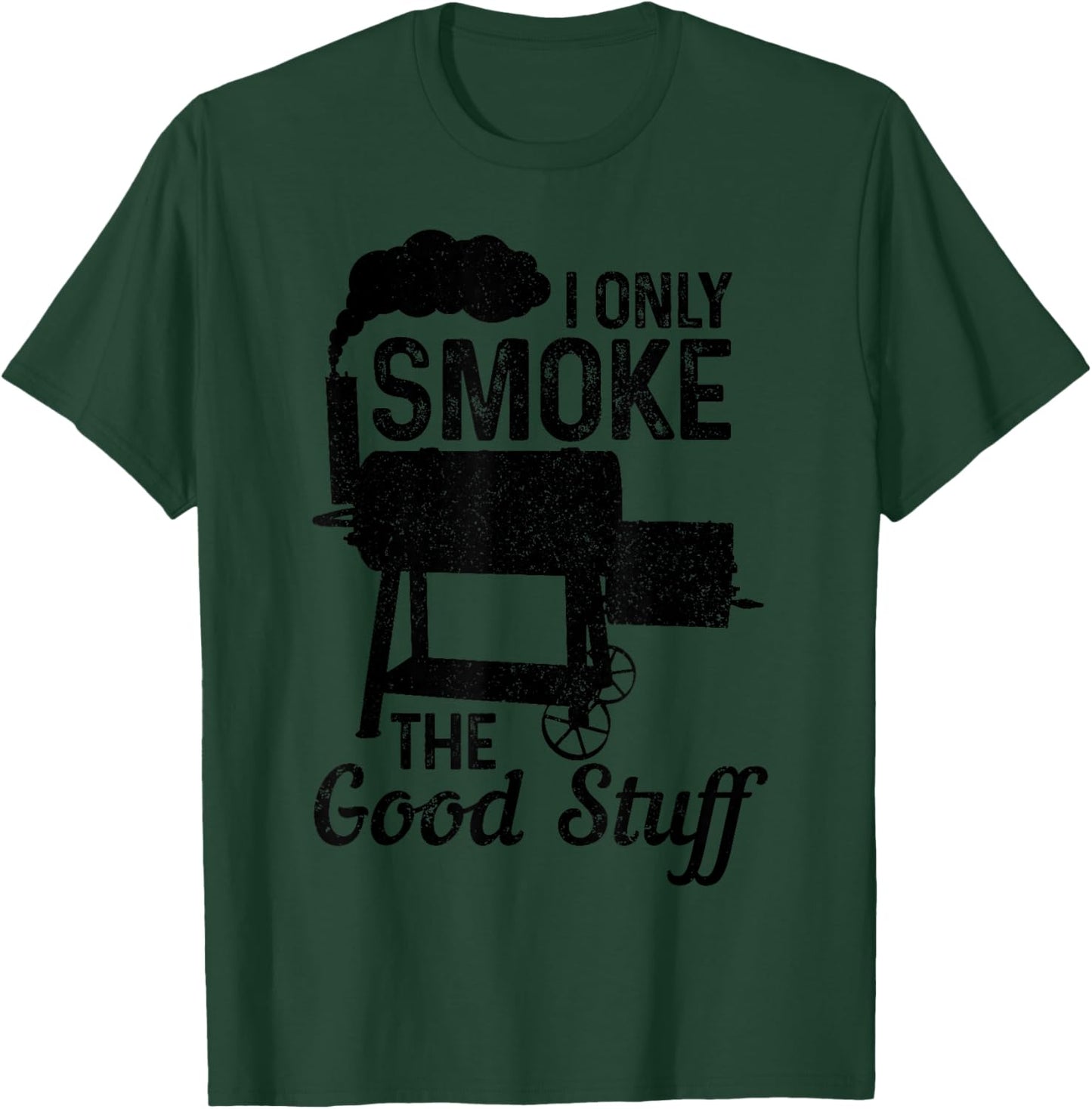BBQ Meat Smoking Smoker Grill Grilling Funny T-Shirt - T-Shirt | Forest