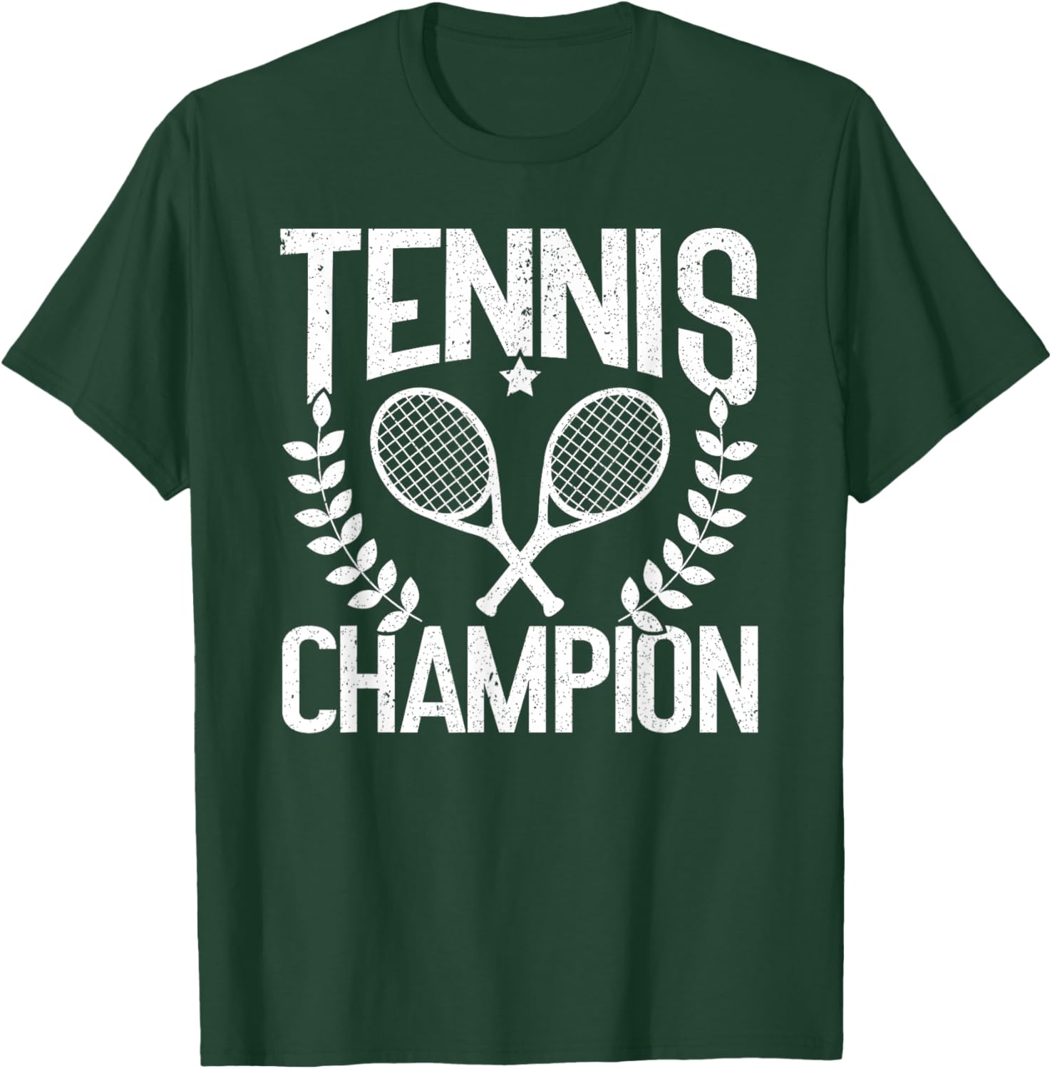Tennis Champion Funny Tennis T-Shirt - T-Shirt | Forest