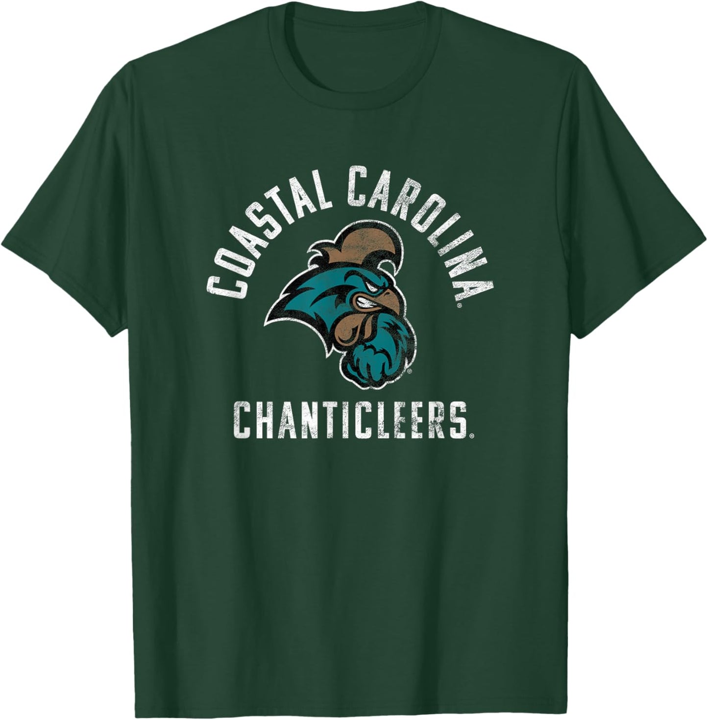 Coastal Carolina University CCU Chanticleers T-Shirt - T-Shirt | Forest