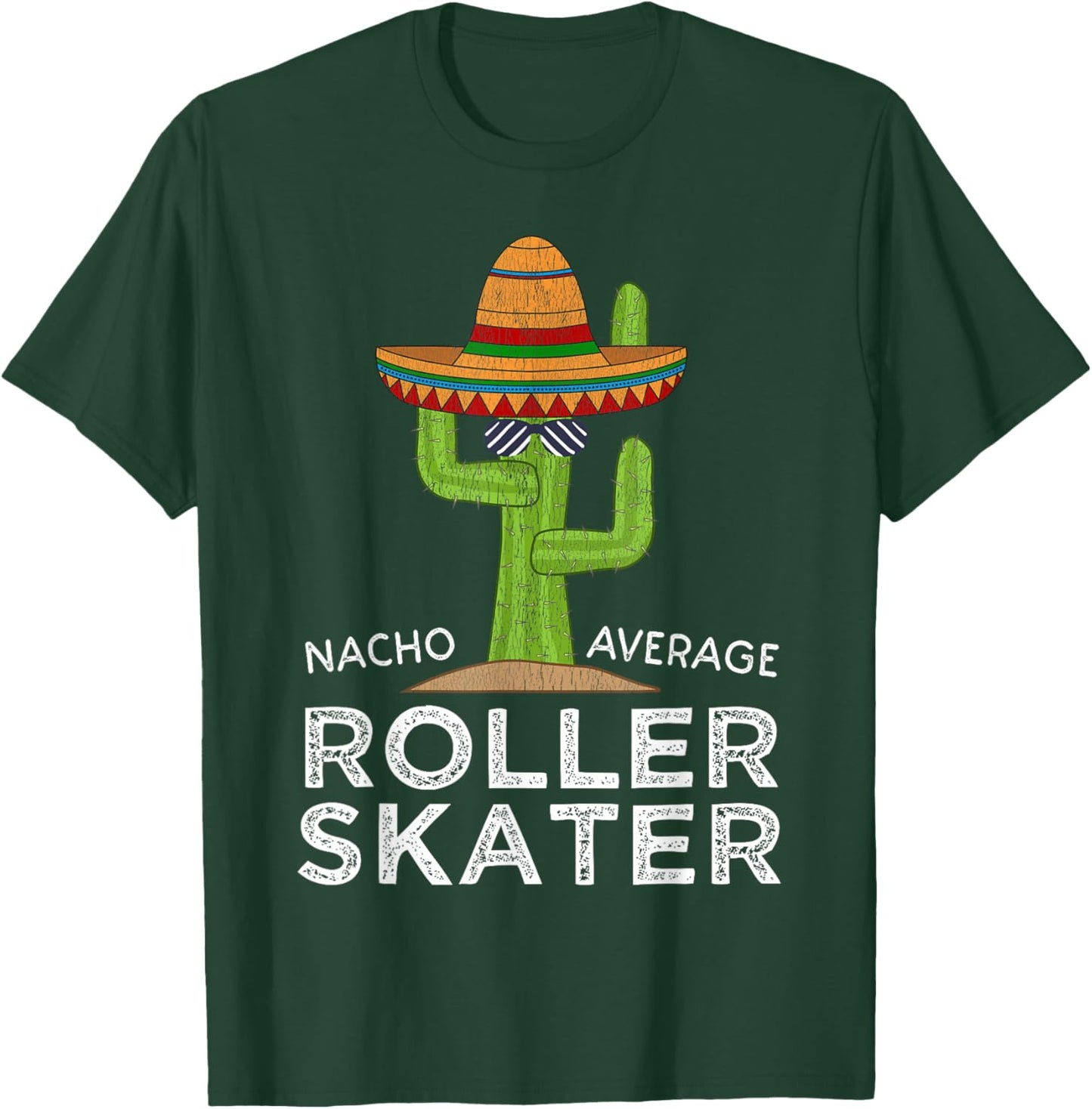 Fun Roller Skating Lover Humor Saying | Funny Roller Skater T-Shirt - T-Shirt | Forest