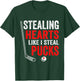 Stealing Heart Like I Steal Pucks Valentines Day Hockey kids T-Shirt - T-Shirt | Forest