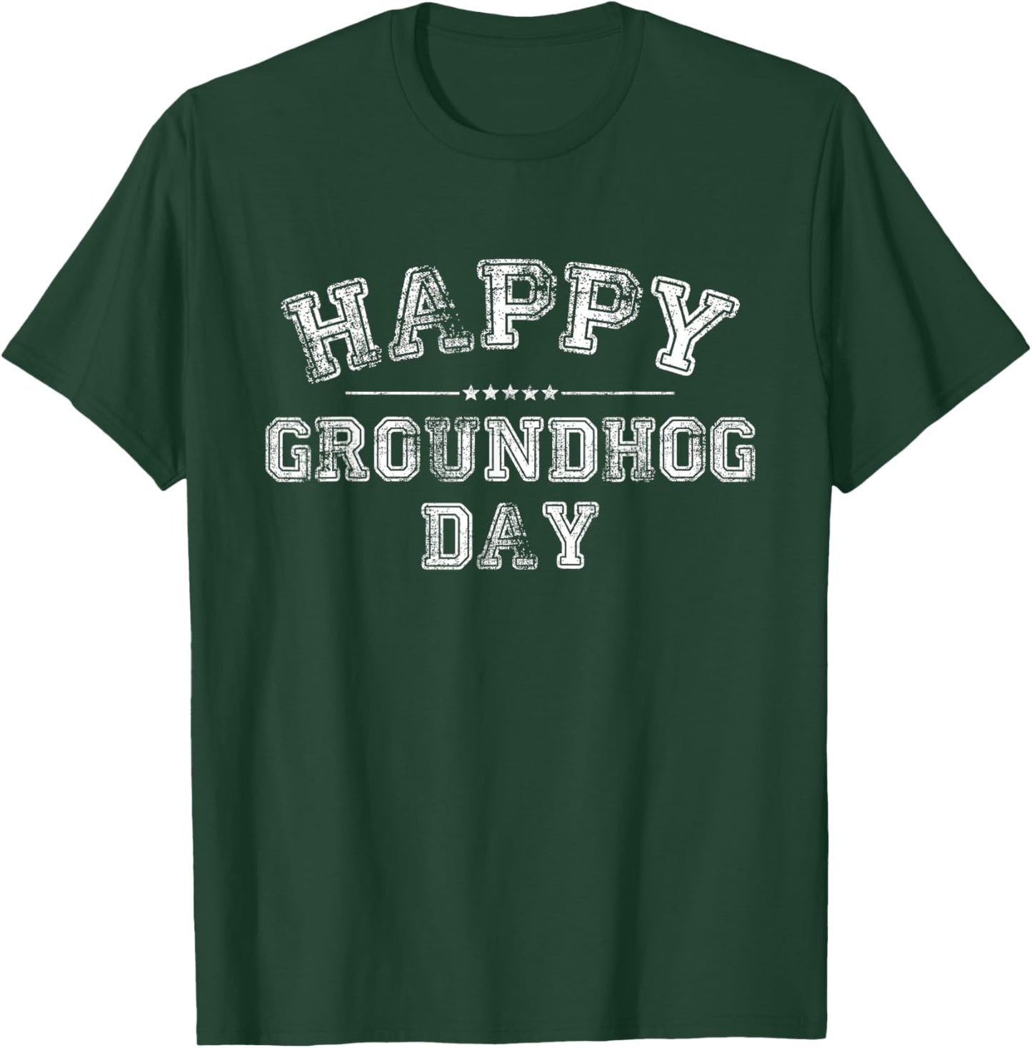 Funny Happy Groundhog Day 2026 T-Shirt - T-Shirt | Forest