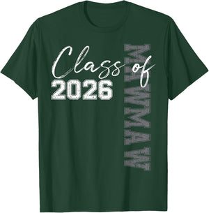 Proud Mawmaw Of A Class Of 2026 Graduate Senior 26 T-Shirt - T-Shirt | Forest
