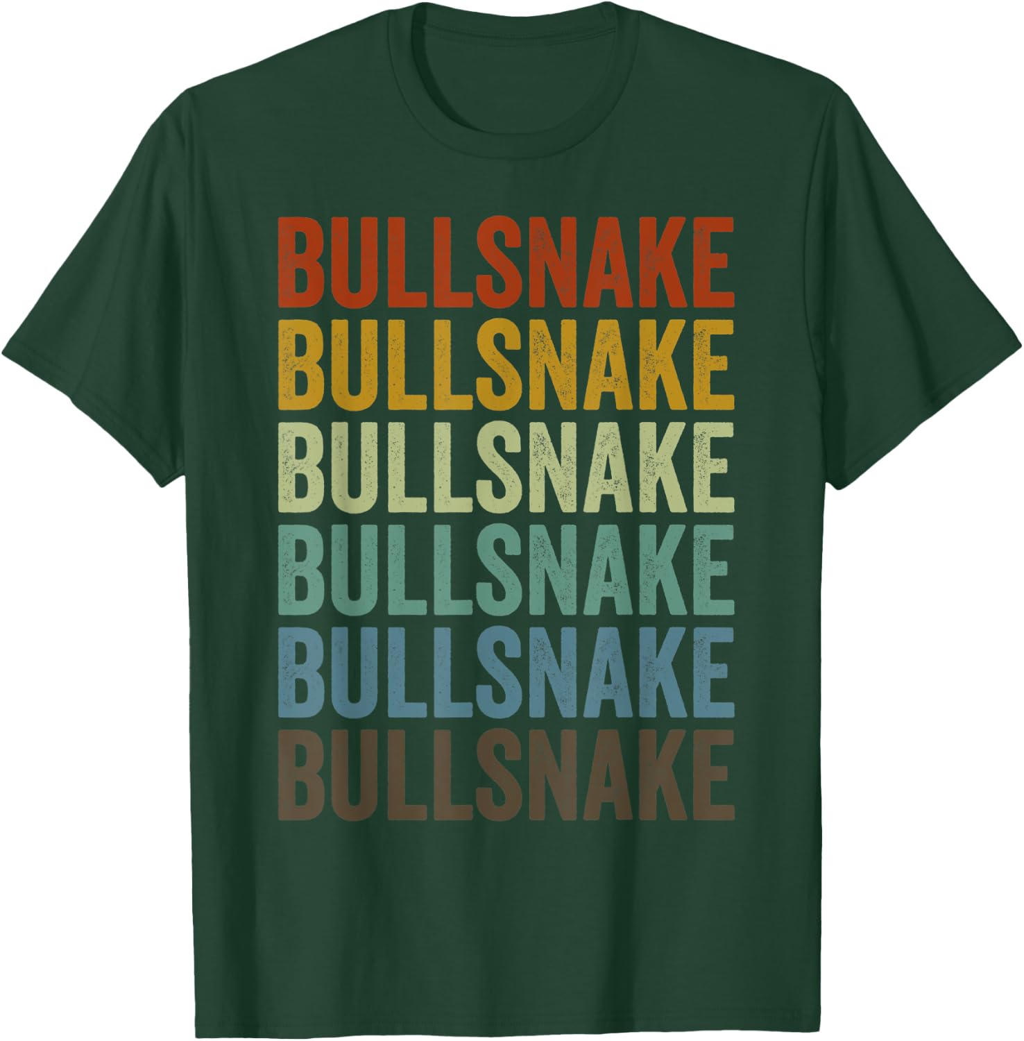 Bullsnake Retro T-Shirt - T-Shirt | Forest