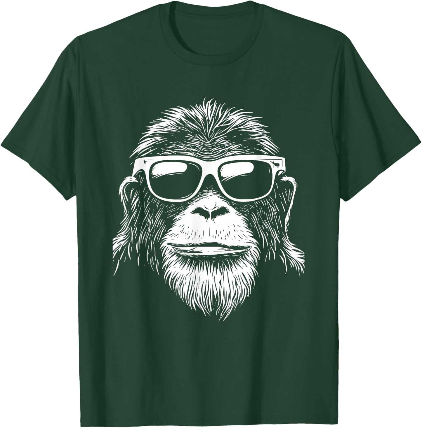 Orangutan Monkey Sunglasses T-Shirt - T-Shirt | Forest