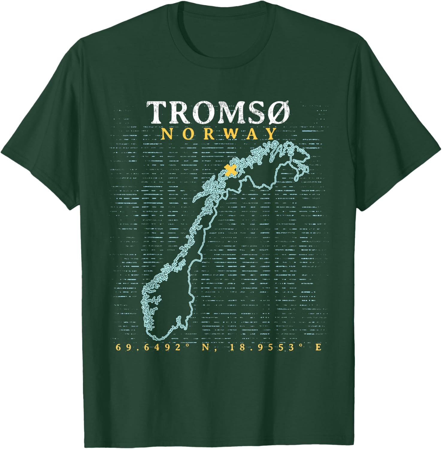 Norway Tromso T-Shirt - T-Shirt | Forest