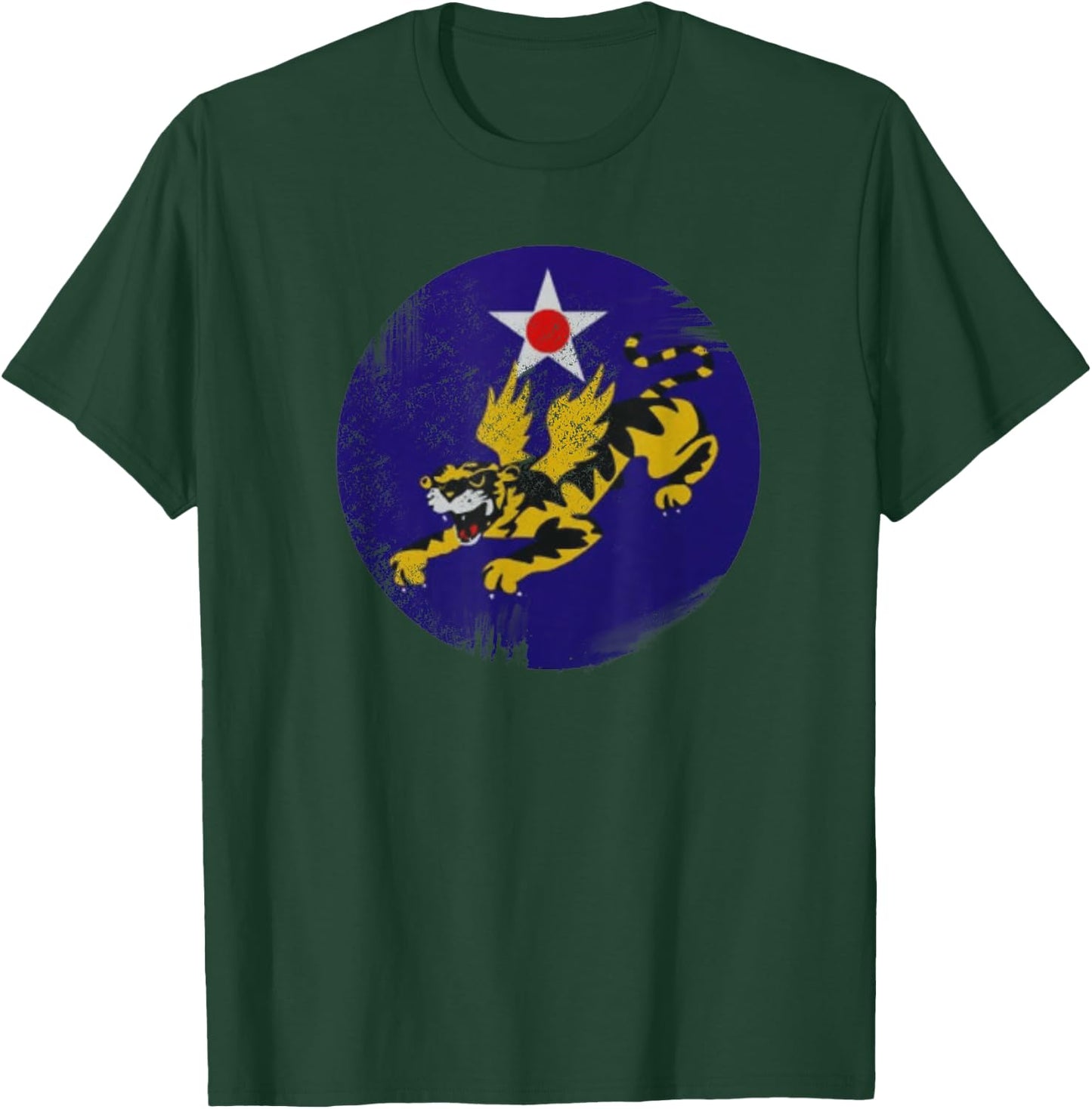 Flying Tigers 14th Space Command Vandenberg T-Shirt - T-Shirt | Forest