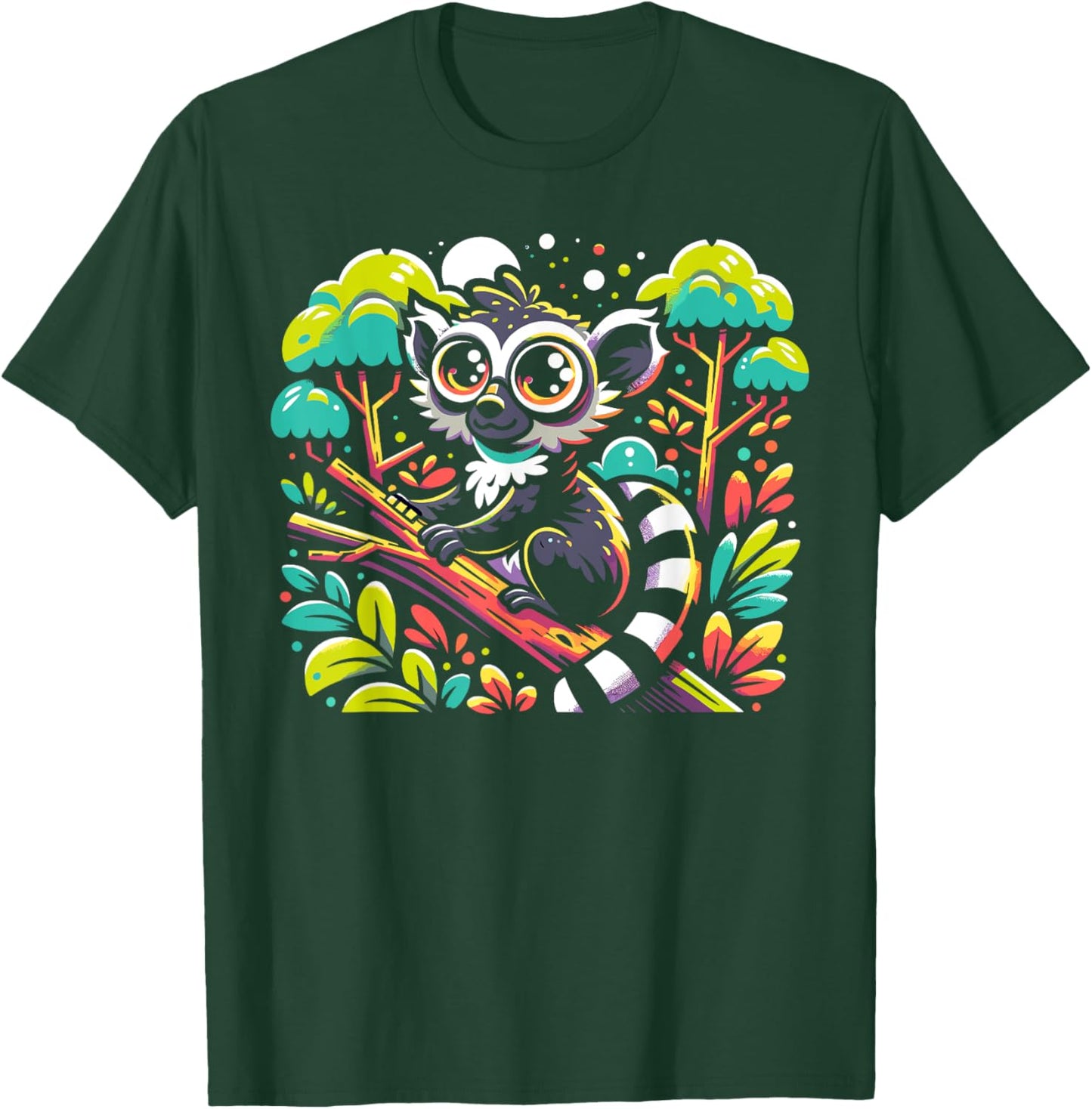 Aye Aye Face Aye-aye Nocturnal Lemur Wildlife Animal T-Shirt - T-Shirt | Forest