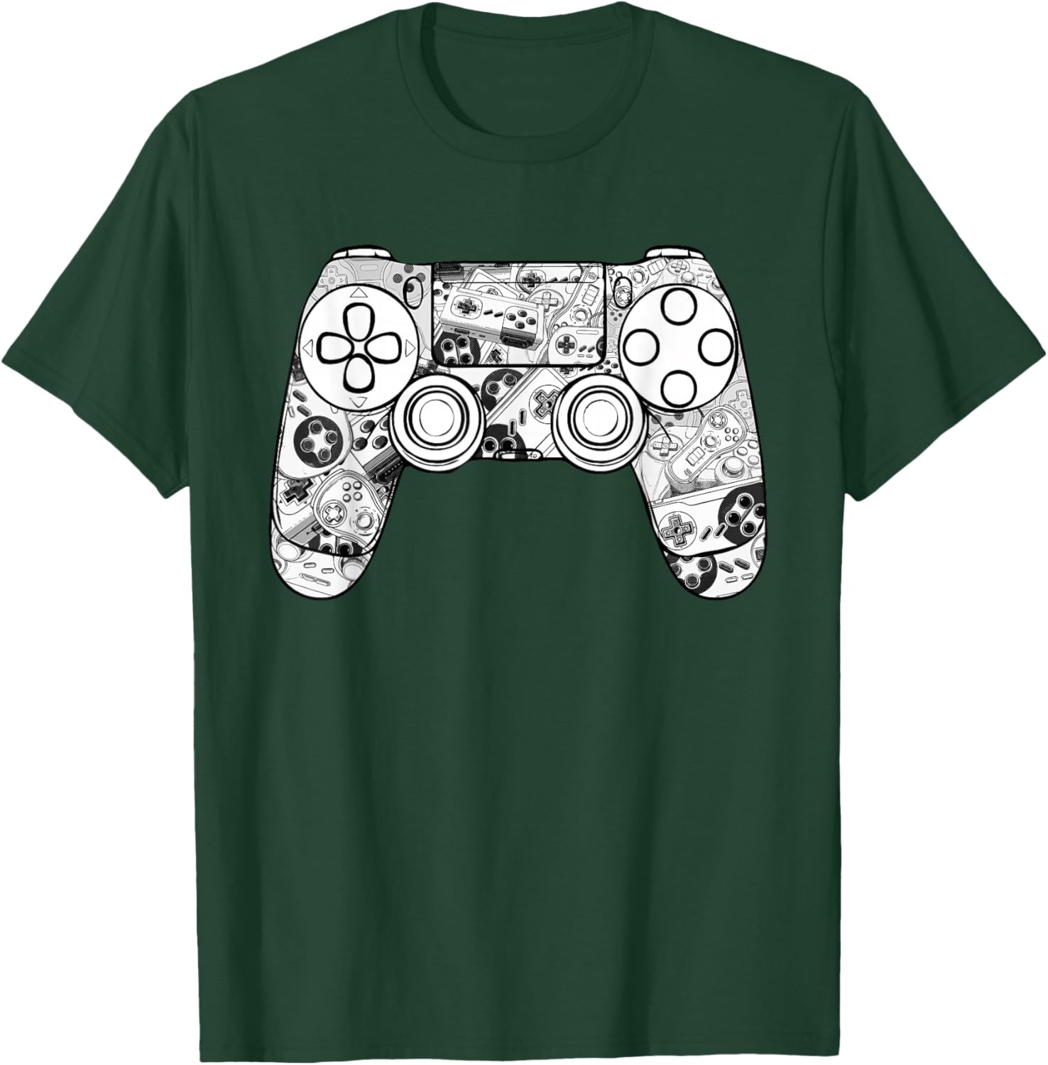 Gamer Shirt Gaming Shirts Boys Video Game Controller T-Shirt - T-Shirt | Forest