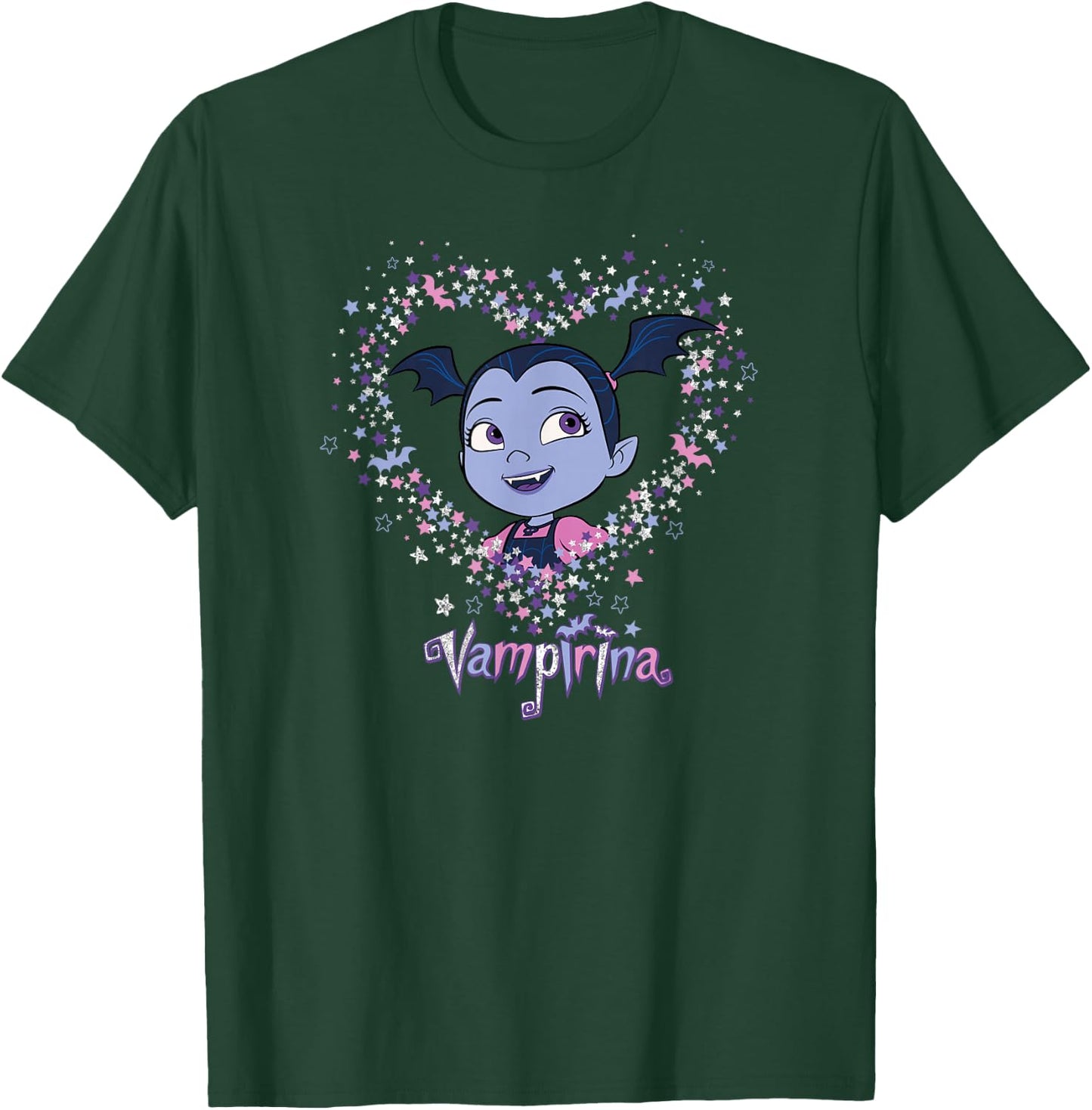 Disney - Vampirina Sparkly Heat T-Shirt - T-Shirt | Forest