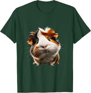Just Sweet Designs Adorable Guinea Pig Design , Small, Black T-Shirt - T-Shirt | Forest
