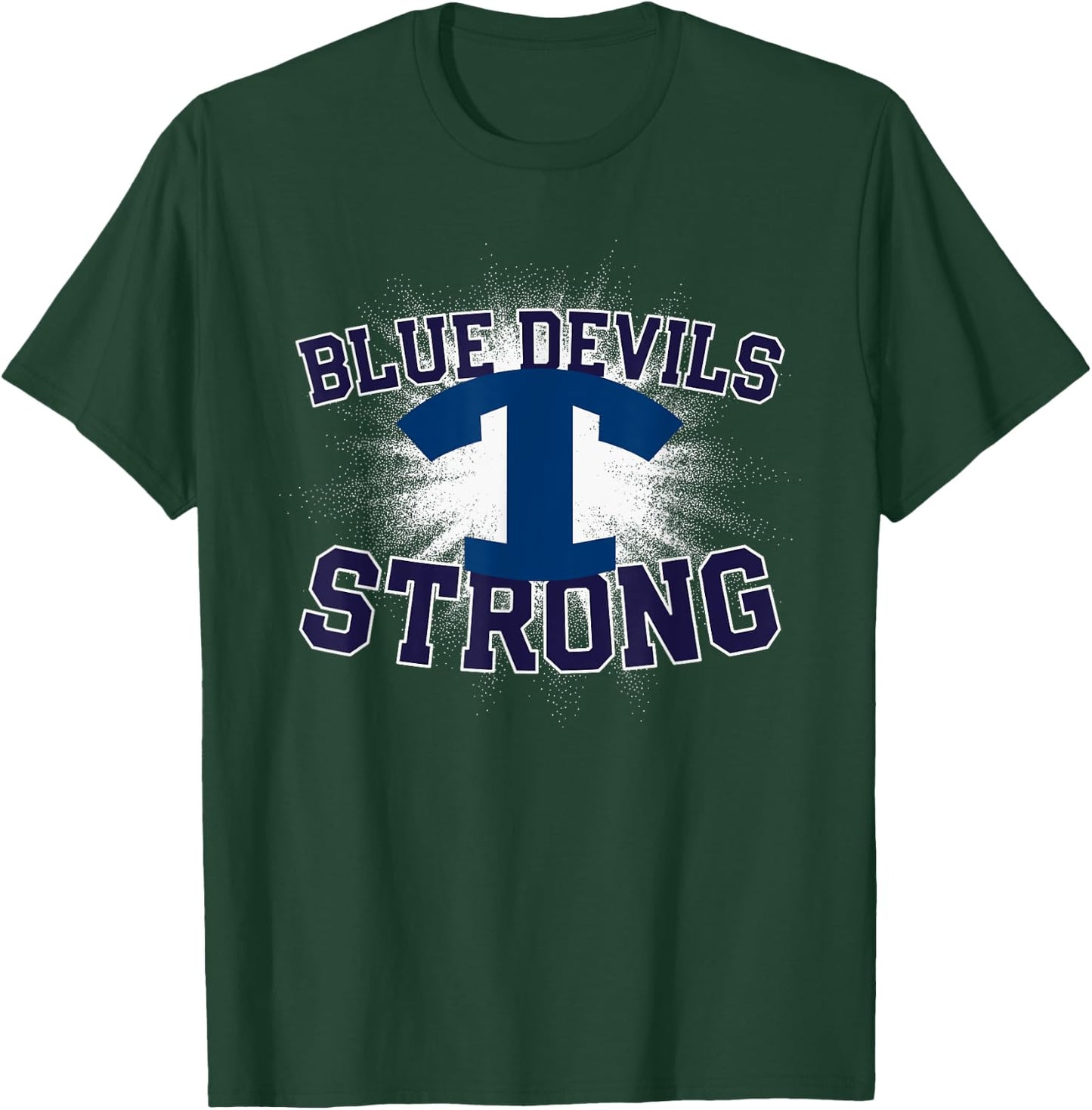 Tift County Blue Devils Logo Strong Flag HS T-Shirt - T-Shirt | Forest