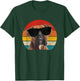 Boxer Dog Sunglasses Vintage Funny Dog Men Women Kids T-Shirt - T-Shirt | Forest