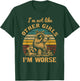 Retro I'm Not Like Other Girls I'm Worse Racoon T-Shirt - T-Shirt | Forest