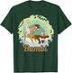 Disney Bambi Thumper And Flower Paper Cut Portrait T-Shirt - T-Shirt | Forest