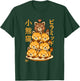 Kawaii Red Panda Pyramid Anime Japanese Letters Cute T-Shirt - T-Shirt | Forest