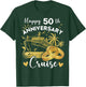 Happy 50th Anniversary Cruise Golden Wedding Cruise T-Shirt - T-Shirt | Forest