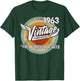 1963 Born Made in 1963 Vintage Biker Birthday Gifts T-Shirt - T-Shirt | Forest
