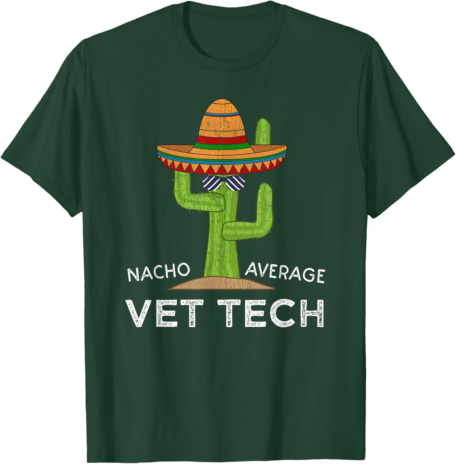 Funny Vet Tech Veterinary Technician Cute Saying T-Shirt - T-Shirt | Forest