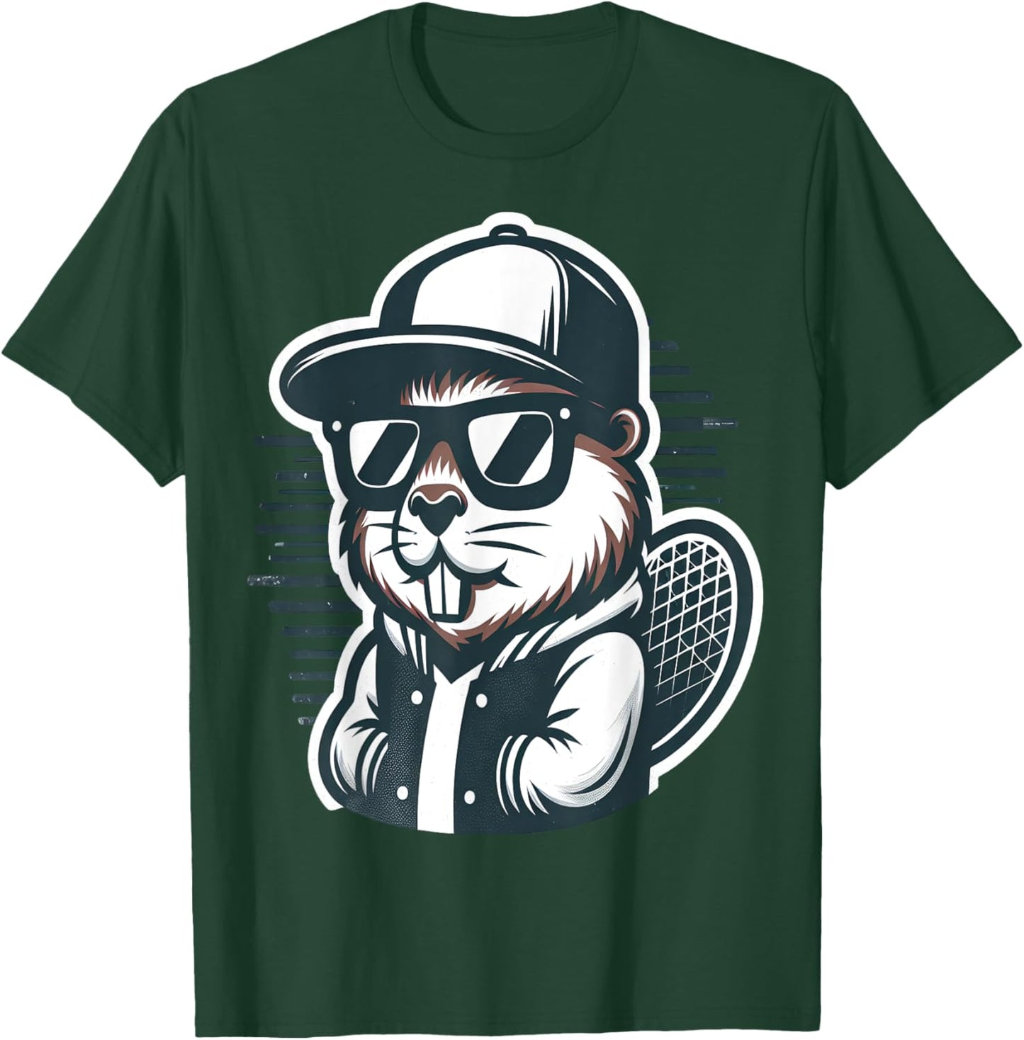 Vintage Beaver T-Shirt - T-Shirt | Forest