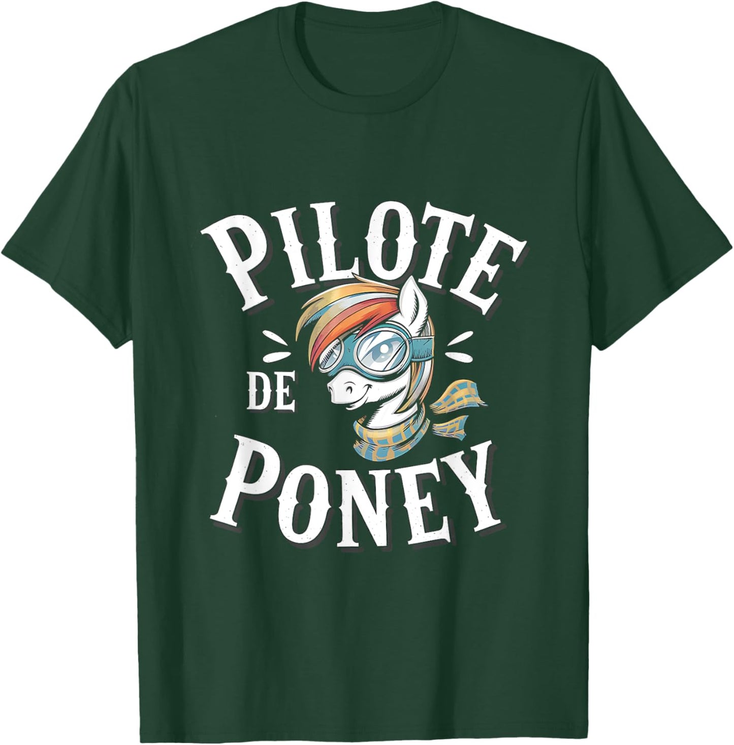 Pony Fan Rider Man Woman Child Original Funny T-Shirt - T-Shirt | Forest