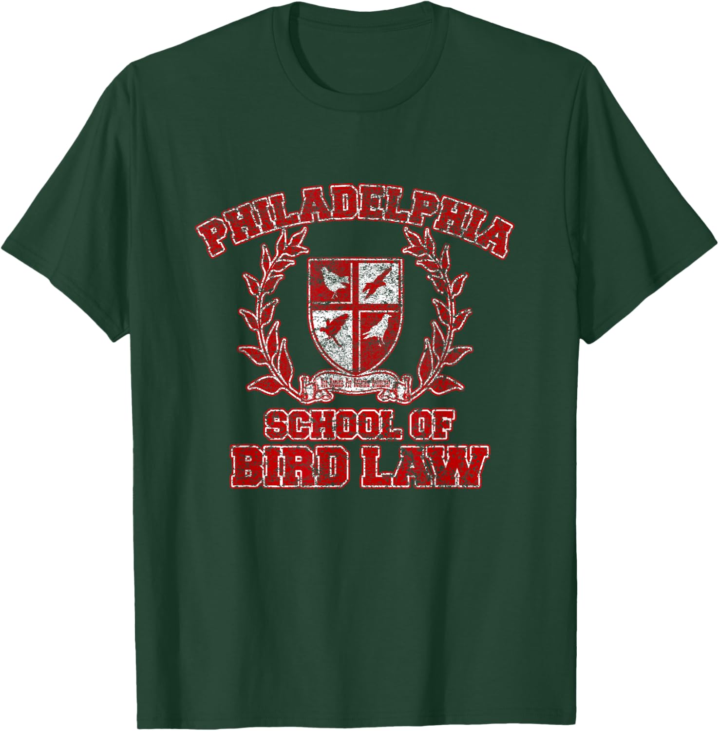 Philadelphia School of Bird Law T-Shirt - T-Shirt | Forest