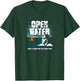 Open Water Swimming Triathlon Crossing English Channel Event T-Shirt - T-Shirt | Forest