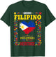 Filipino Heritage Flag Outfit Idea for Kids Philippines Flag T-Shirt - T-Shirt | Forest