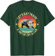 Opossum Let's Eat Trash & Get Hit By A Car Retro Vintage T-Shirt - T-Shirt | Forest