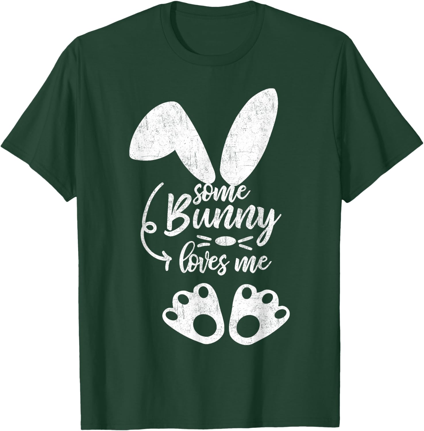 Some Bunny Loves Me Shirt Novelty Easter Gift Costume T-Shirt - T-Shirt | Forest