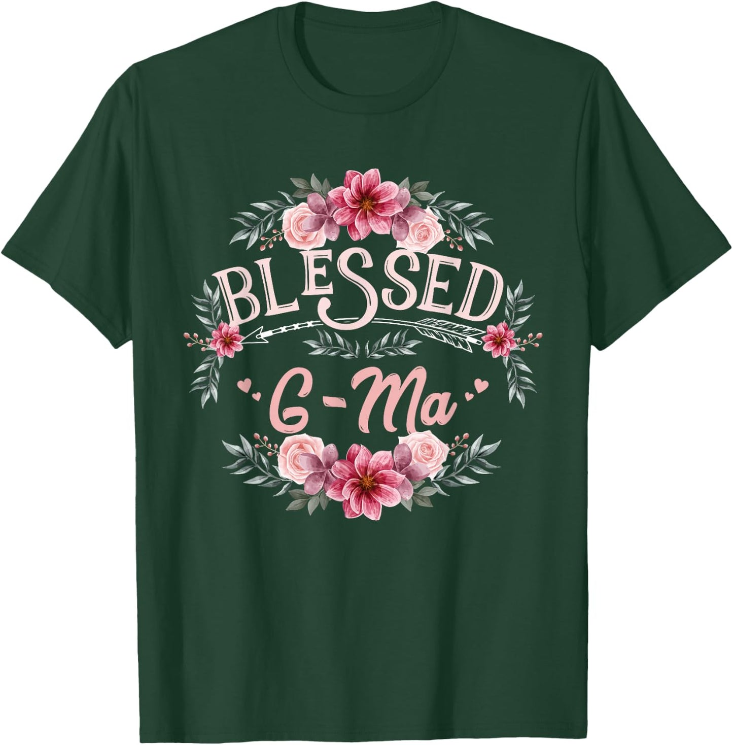 Blessed G-Ma Shirt Mother's Day T-Shirt - T-Shirt | Forest