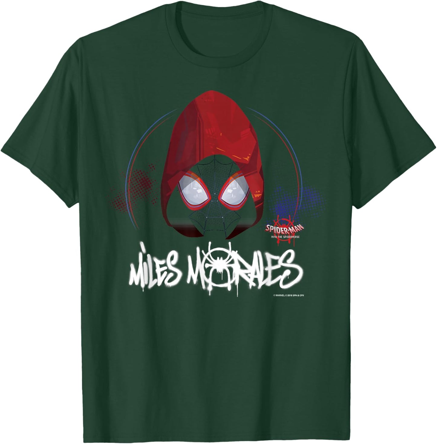 Marvel Spider-Man Spiderverse Red Hood Small T-Shirt - T-Shirt | Forest