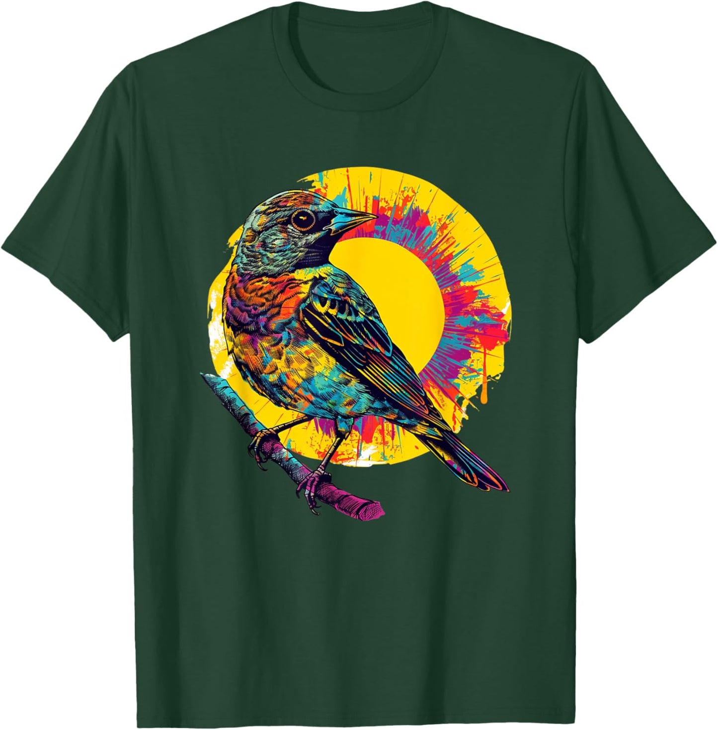 Orioles Bird Tie Dye Graphic Design Shirt Men Women Kids T-Shirt - T-Shirt | Forest